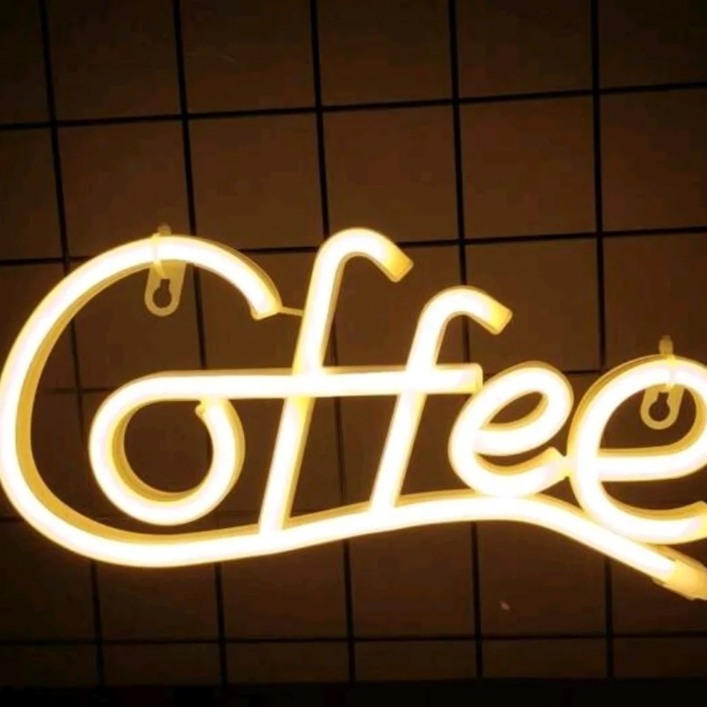 Neon Coffee Sign